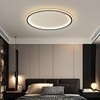 Modern Full Spectrum LED Flush Mount Ceiling Light,Ultra-Thin Acrylic Square