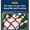 Black Safety Rope Net for Kids, Exterior Guardrail Net for
