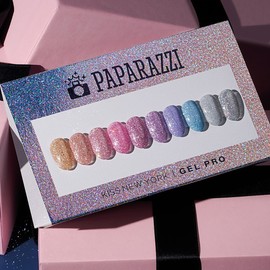 Kiss New York Paparazzi Reflection Gel Flash Gel 10-piece set / 키스뉴욕 파파라치 반사젤 플래시젤 10종 세트
