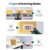 Anyeast Bluetooth Barcode Scanner 2D QR 1D Wireless Back Clip