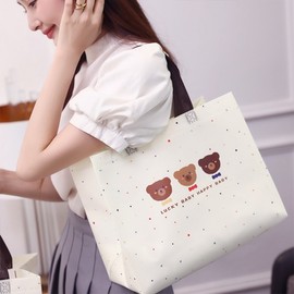 Non-Woven Fabric Shopping Bags - Small & Large Gift Bags (Bulk) Large Size 9ea