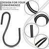 KINBOM 120pcs 1 Inch Mini S Hooks for Hanging, S