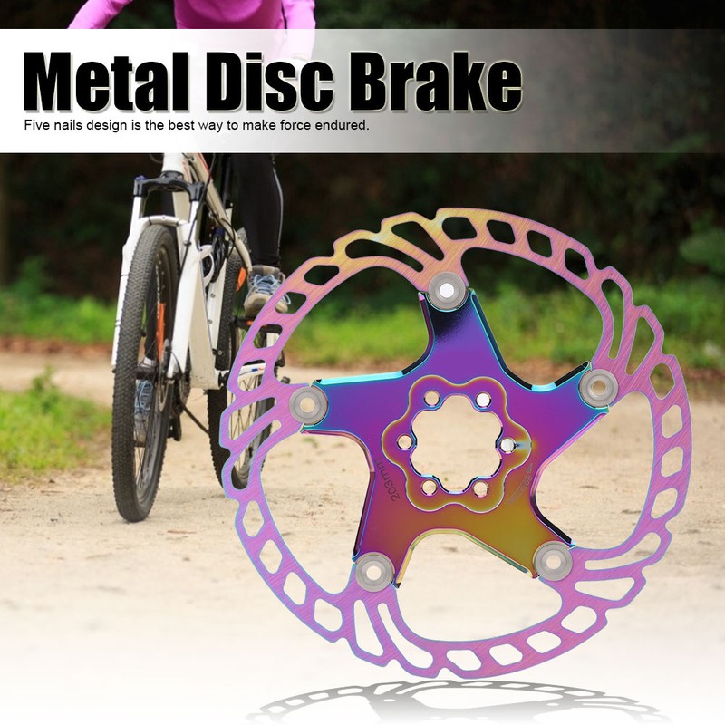 Quality Metal Mountain Bike Bicycle 203mm Five Nail Disc Brake