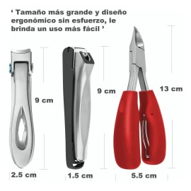 Juego De Cortaúñas Grande Kits Para Uñas De Manos Y Pies