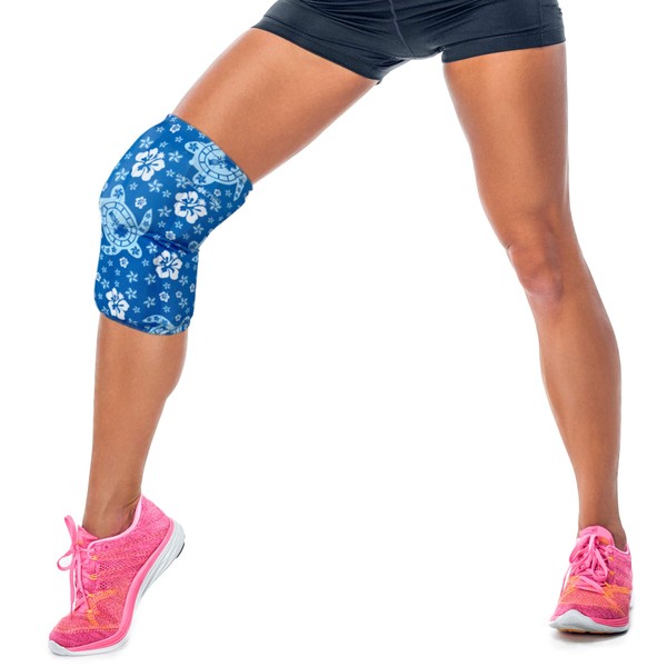 HurtSkurt revolutionary stretch-to-fit hot/cold pack- Turtle Bay Medium