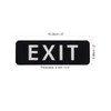 PATIKIL Self Adhesive Exit Sign, Acrylic 6"x2" Waterproof Door Sticker