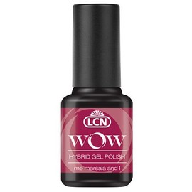 LCN WOW Hybrid Gel Polish - WOW 18 me, marsala and I