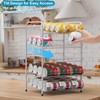 Vrisa Can Organizer for Pantry 5 Tier Canned Food Organizer