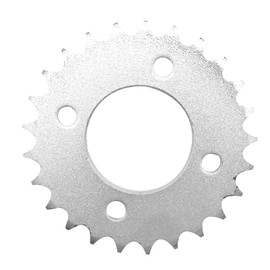 Aynaxcol 420 25T 48mm Motorcycle Rear Chain Sprocket Rear Sprocket Cog Steel Rear Drive Sprocket for Pit Bike Dirt Bike ATV 4 Wheel Go Kart Electric Bicycle