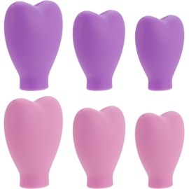 Funda 6 Flexible de de Silicona para Maquillaje Brochas y Duradera Piezas para Proteger Cerdas Adecuado para Viajes y Almacenamiento