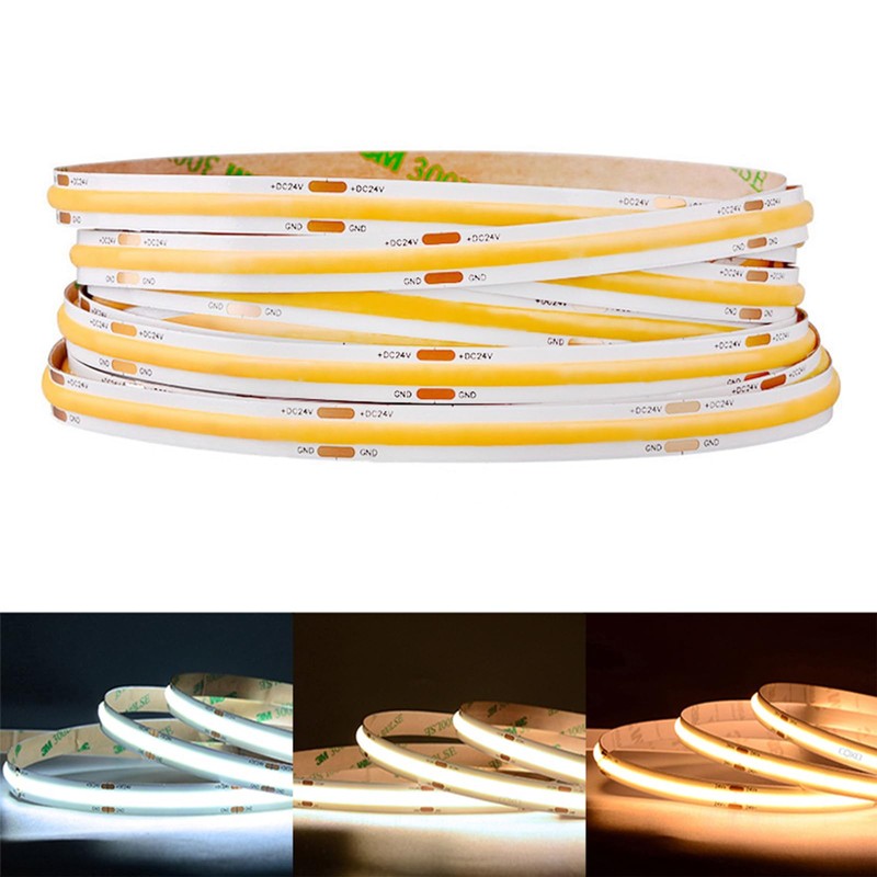 THUNGCIT COB LED Light Strips, Flexible, Super Bright LED Strips,