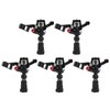 5Pcs 3/4in DN20 Female Thread Rotating Sprinkler Rocker Nozzle for