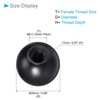 CoCud Thermoset Ball Knob M8 Female Thread 25mm Diameter Plastic