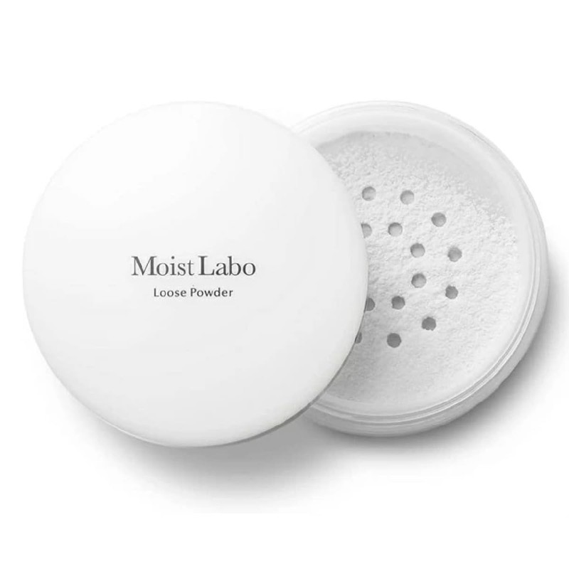【超サラサラでもしっとりパサつかない！】 モイストラボ ルースパウダー テカリ防止タイプ 皮脂・テカリを抑える透明ルースパウダー 髪にも使用できます SPF36PA++ 洗顔料だけですっきりOFF 6.5g