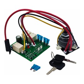 SPJIUQI Ignition Module Key Switch AM132500 AM130341 AM127824 AUC15330-JD Compatible with John Deere Garden/Lawn Tractor LX255 LX266 LX277 LX279 GX255 GX325 GX335 X465 X475 X485 325 335 345