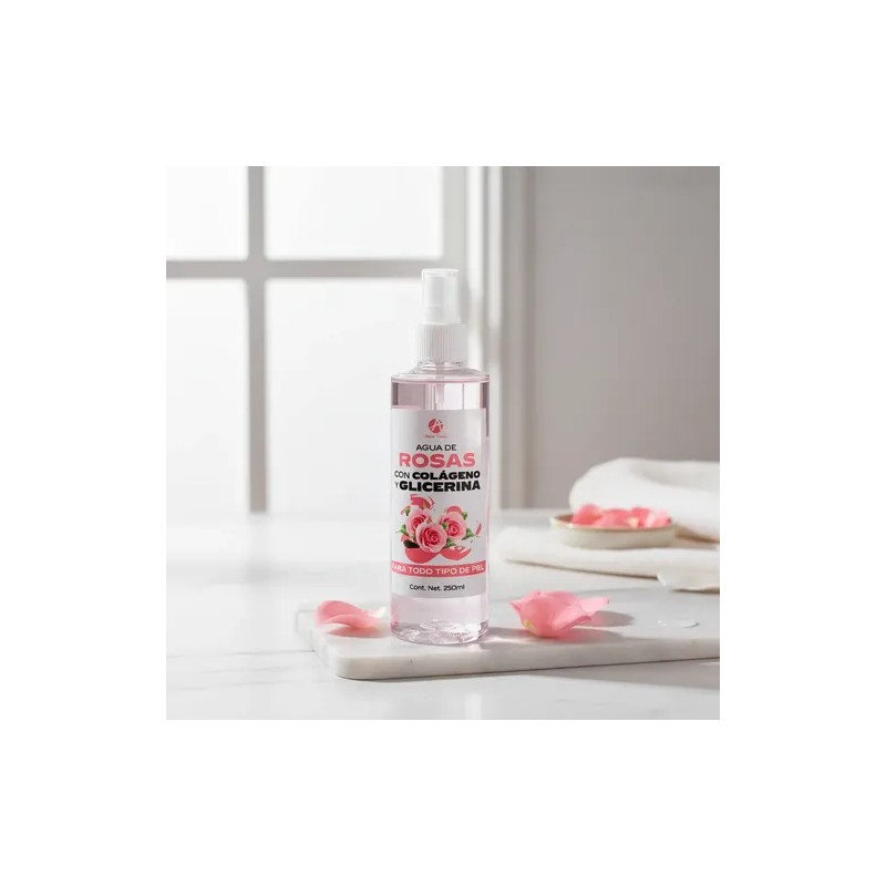 Agua De Rosas Con Colágeno Y Glicerina 250ml Alma Tierra
