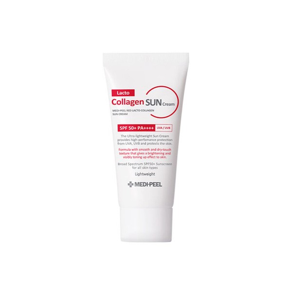 MEDI-PEEL Red Lacto Collagen Sun Cream SPF50+ PA+++1.69oz Pore care K-Beauty