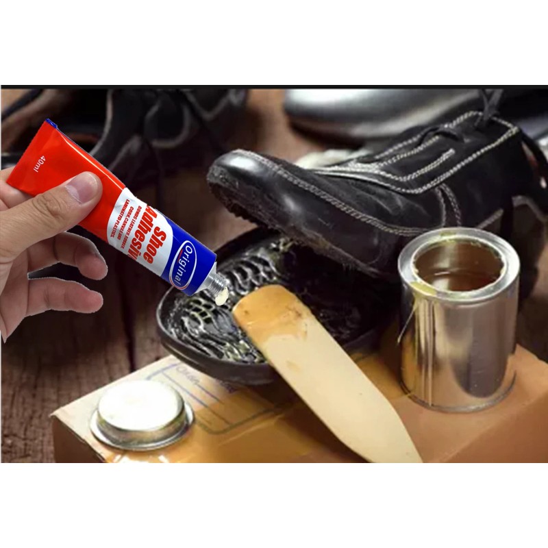 Neko 2x 40 ml Shoe Adhesive Glue for Leather Vinyl