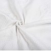 (White) - MONOBLANKS Cotton Baby Quilt Personlized Monogram Lightweight Embossed
