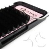 QUEWEL Eyelash Extensions 0.10mm D Curl Mix 8-15mm Supplies Matte