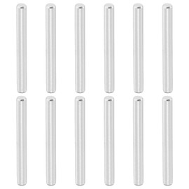 EILGREE 24 Pcs 3 x 30 mm 316 Stainless Steel Dowel Pins, Cylindrical Shelf Support Peg Pin Rod Fasten Elements for Machine Building, Furniture Installation, DIY Project, Silver Tone