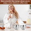 Bouaid Stainless Steel Coffee Filter, Suitable for Ninja Coffee Filter