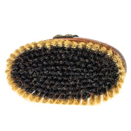 Horse Grooming Kit Mane and Tail Detangler - Equestrian Bristle Brush with Natural Bristles and Leather Strap - Perfect Horse Gifts Two Sizes Bundle Pack of 2