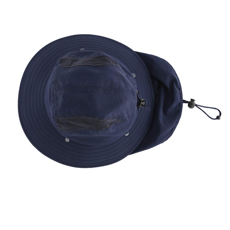 Connectile Kids Summer UPF 50+ Flap Cap, Quick Drying, Wide