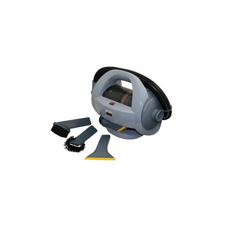 AutoSpa 94005AS Bagless Auto-Vac Hand-Held 120V Vacuum , Grey ,