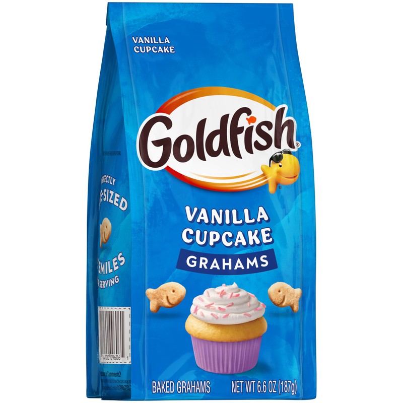 Pepperidge Farm Goldfish Grahams Vanilla Cupcake Baked Grahams, 6.6 Oz