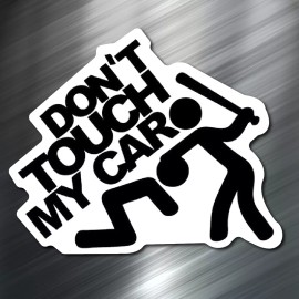 167 (1) Do not touch my car Sticker Auto Race Drift JDM Decal Euro Tuner Boost Funny