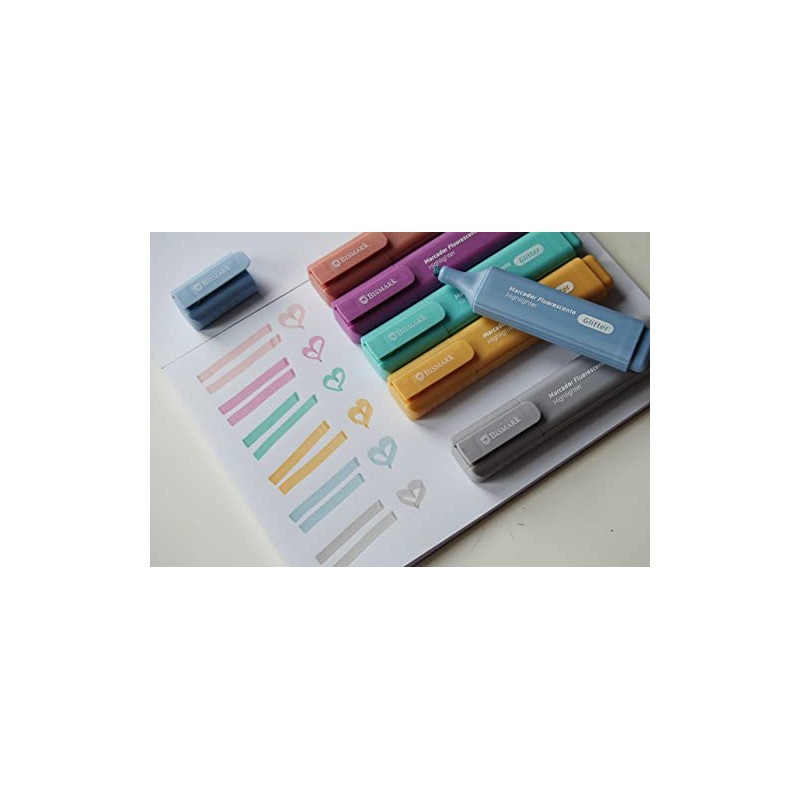 Bismark Highlighter Glitter 6 Colours