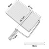 Cheese Slicer Cutter Board,Stainless Steel Cutter with Accurate Size Scale