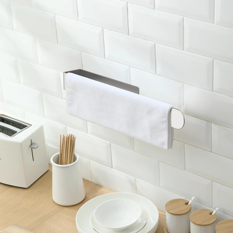 Ibergrif Towel Rail without Drilling, 37 cm 304 Stainless Steel