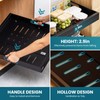 TAILI Expandable Pull Out Cabinet Organizer, Adjustable Width 12.05"-20.4", 21"