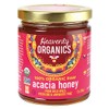 Heavenly Organics 100% Organic Raw Acacia Honey (12oz) Lightly Filtered