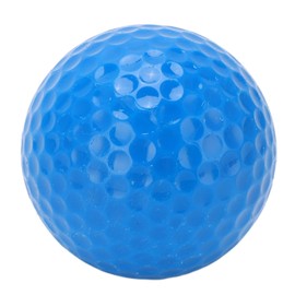equlup Golf Floating Ball, 2 Layers Floating Golf Ball Not Submerged Float Water Stable Golf Ball Golf Practice Floater Ball for Outdoor Sports (Dark Blue)
