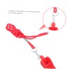 Kisangel Multipurpose Whistle Set 3pcs Car Keychain Whistle Pendant for