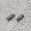 ULEIVA Replacement Power Button 2 x Grey Compatible with Garmin