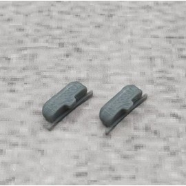 ULEIVA Replacement Power Button 2 x Grey Compatible with Garmin Edge 800/810 Power Button GPS Bicycle Computer Road Bike Replacement Part Repair (Grey)