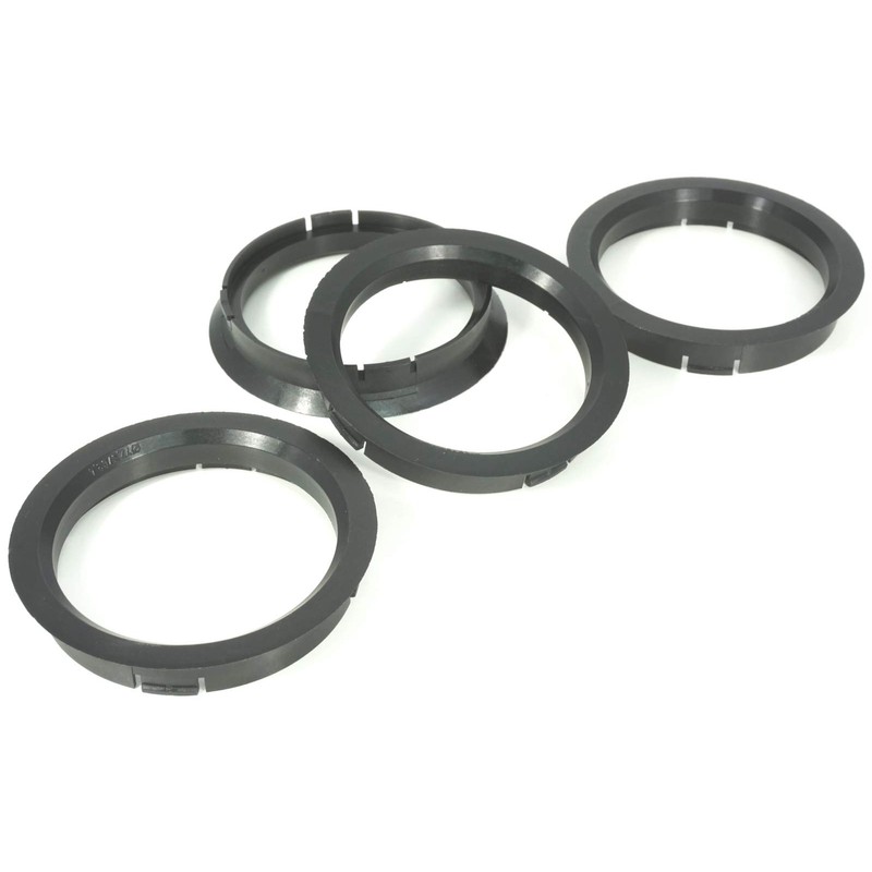 4x Centring Rings 72.5 x 63.4/72 5 to 63 4