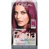 L'Oreal Paris Feria Multi-Faceted Shimmering Permanent Hair Color, 622 Fuchsia-cha,
