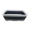 SAMMART 7L Folding Tub, Foldable Dish Tray, Portable Basin, Space