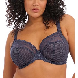 ELOMI Women's Plunge Bra, Storm