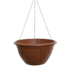 Whitefurze G02074 32cm Venetian Hanging Basket - Terracotta