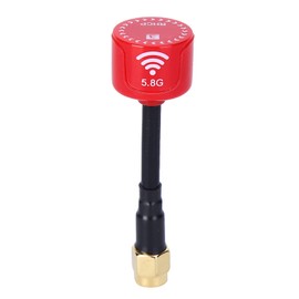 Antena de 5,8 GHz, 5,8 GHz 3dBi RHCP Antena Rechoncha de Alta Ganancia Super Mini RHCP para FPV Racing Drone RC Piezas Accesorio (Aguja Interior SMA)