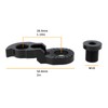 eMagTech Bicycle Derailleur Hanger Extension with Screws Fits 34T-52T Bikes