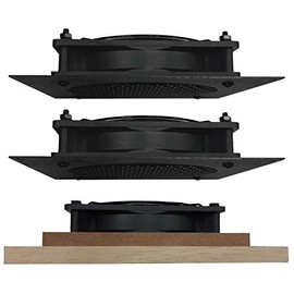 Coolerguys Programmable Thermal Controlled Cooling Kits for Cabinets, AV, and Components (Plastic, Single 120mm)