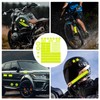 YueJieSelected Reflectors Bicycle Sticker Fluorescent Green