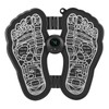 Rechargeable EMS Foot Massage Pad Foldable Adjustable Foot Massager Stimulator
